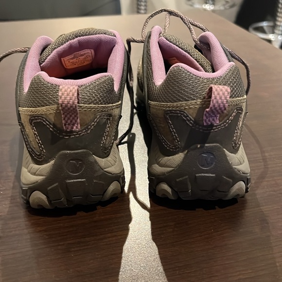 Merrell Performance Hiking Trail Shoes Women's Size 7 Brindle Waterproof Outdoor - Picture 2 of 4